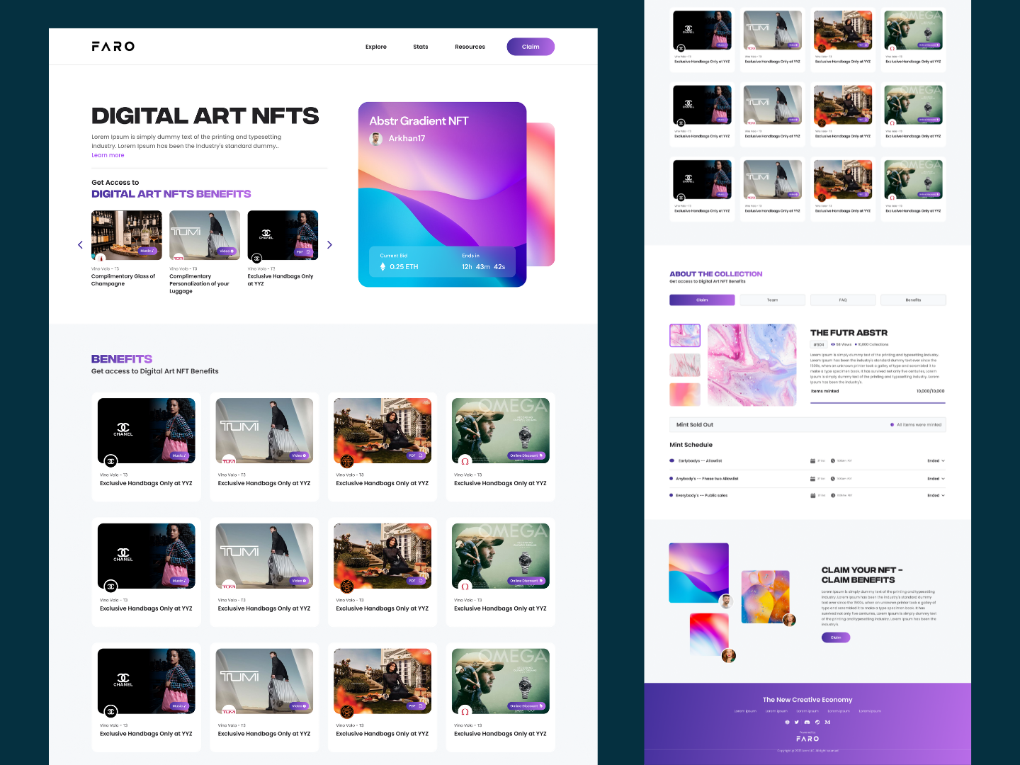 Faro project preview